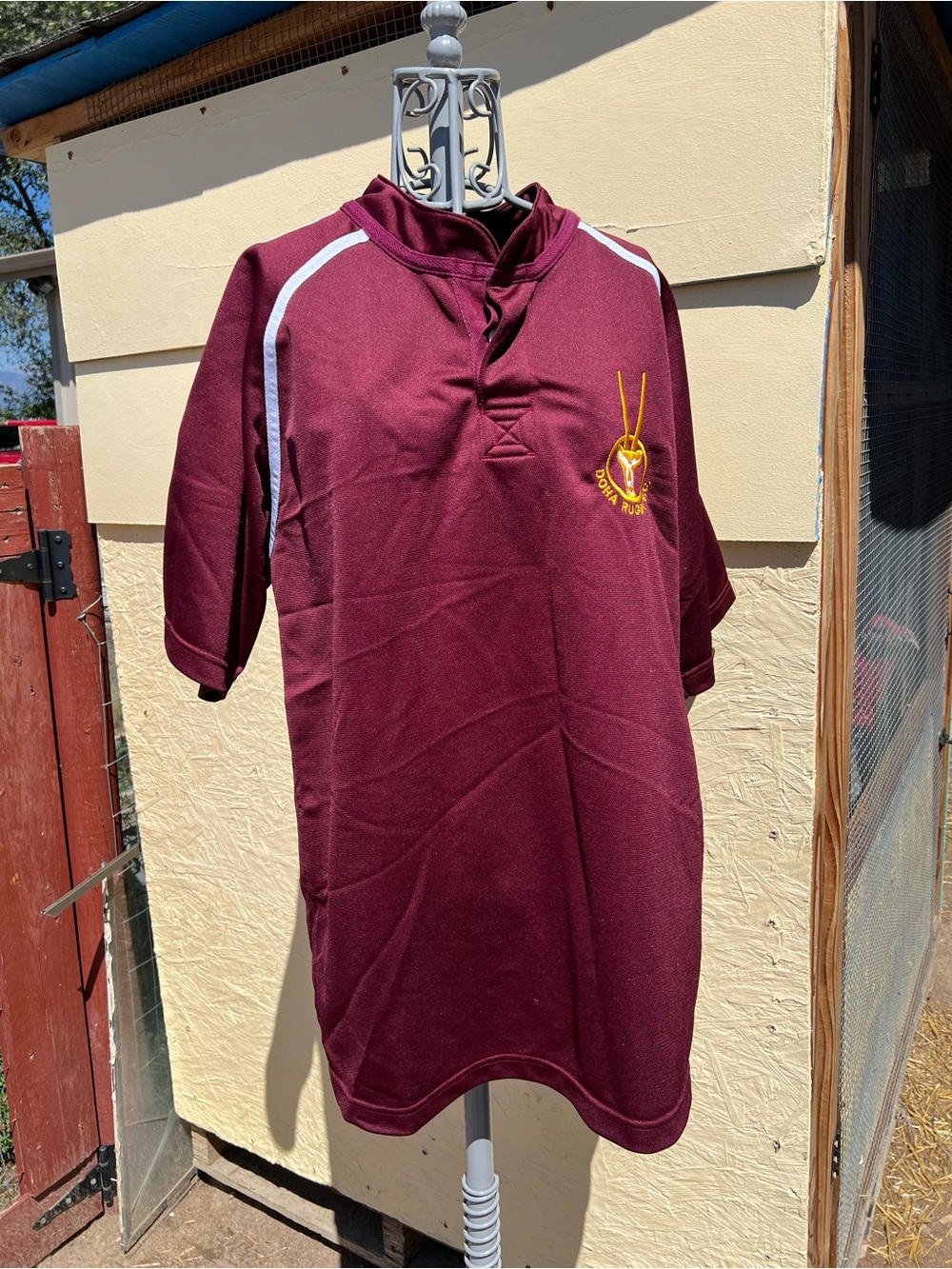 Studrugby Maroon Polo Doha Rugby Jersey